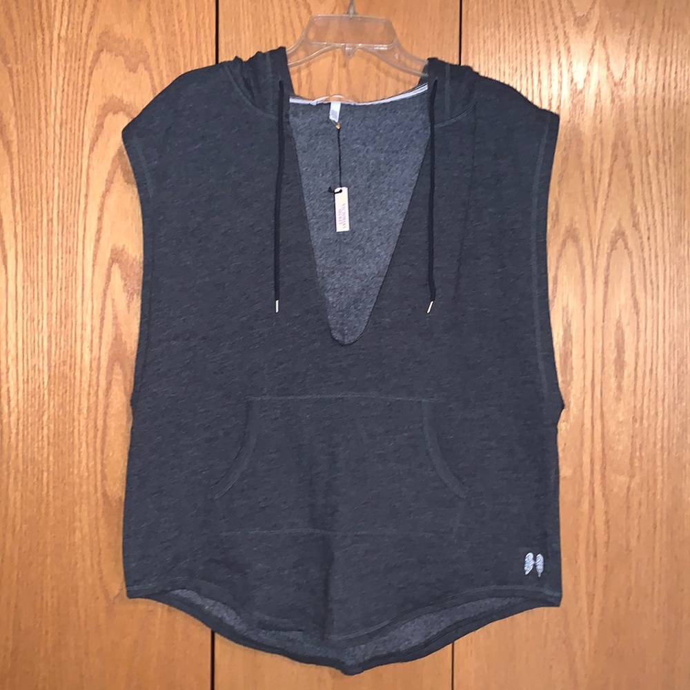 NWT Victoria’s Secret Sleeveless Hoodie Vest